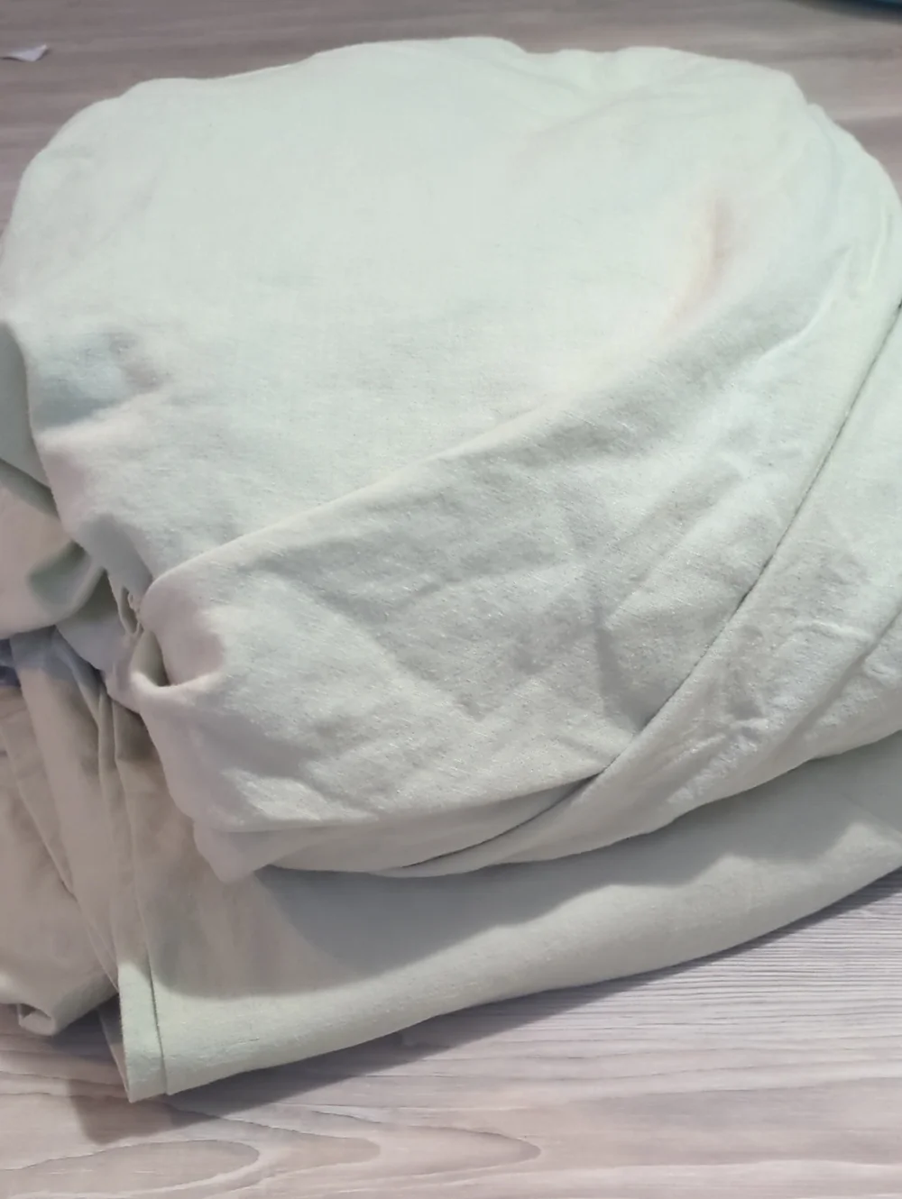 Simple Opulence King Linen Blend Sheet Set Flat & Fitted Sage Green 55% Linen